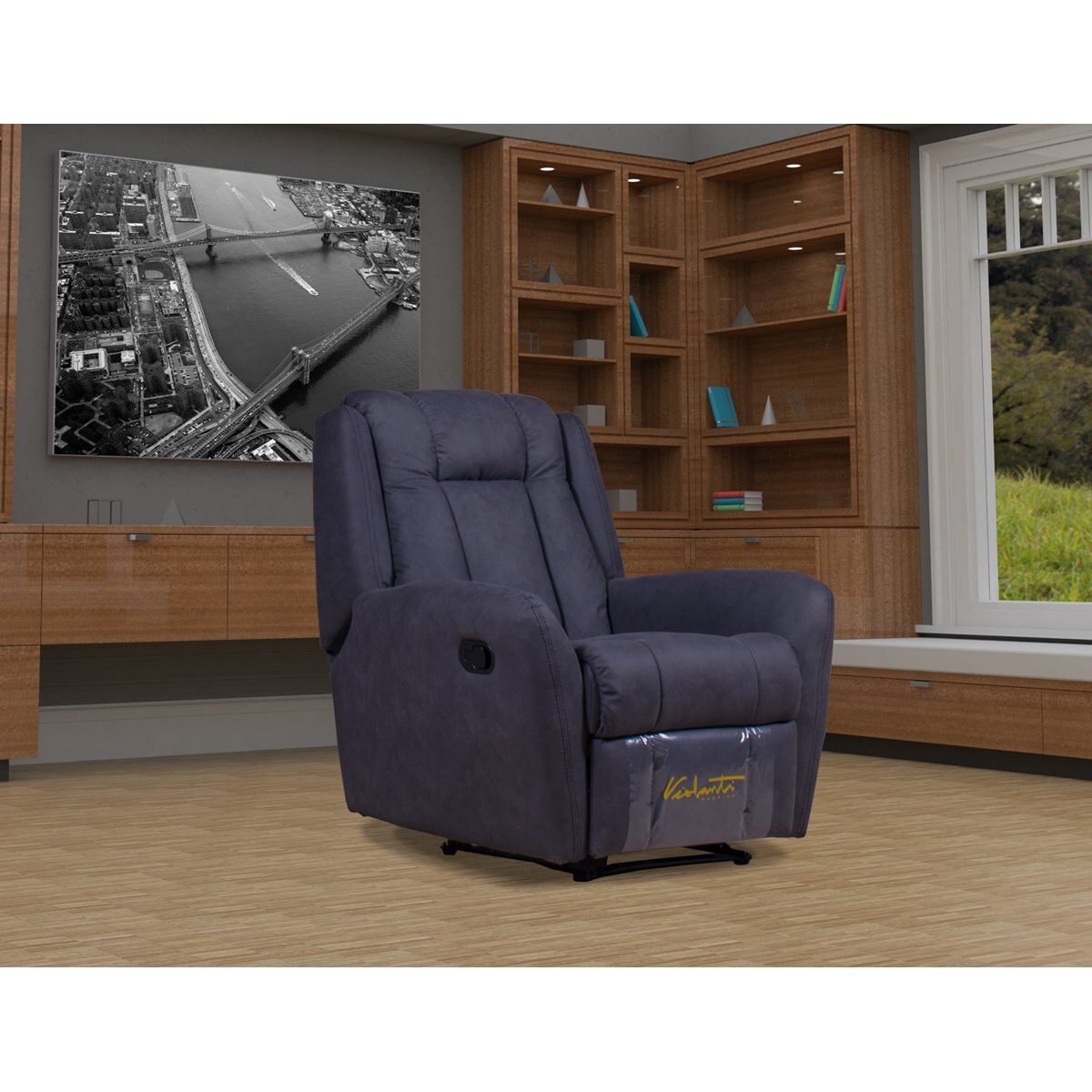 Sillón Reclinable Boton Clarity Violanti