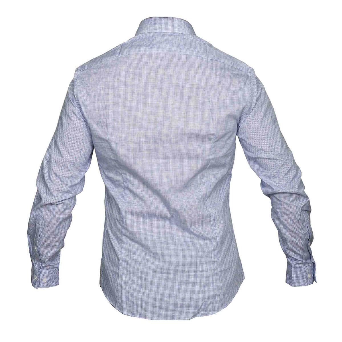 Camisa de Vestir Calvin Klein Color Azul Combinado