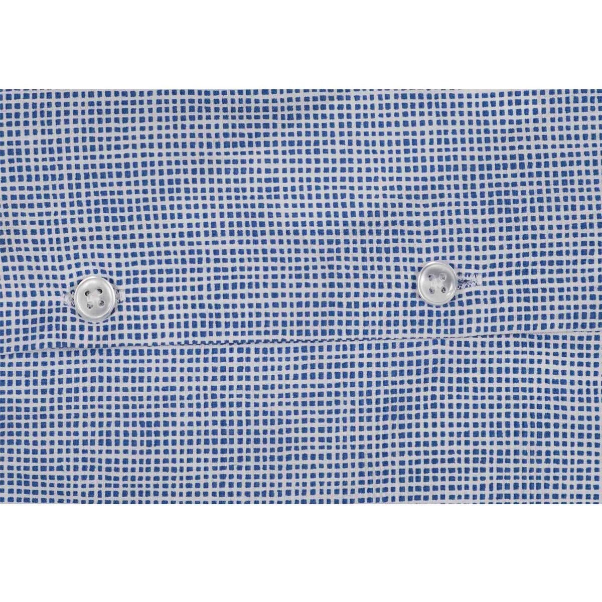 Camisa de Vestir Calvin Klein Color Azul Combinado