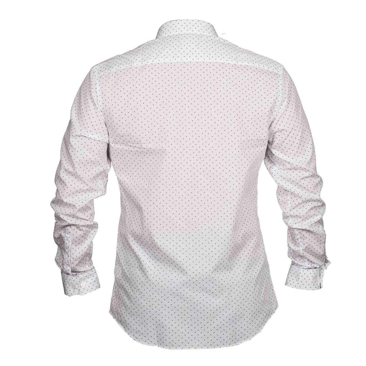 Camisa de Vestir Kenneth Cole Color Azul Combinado
