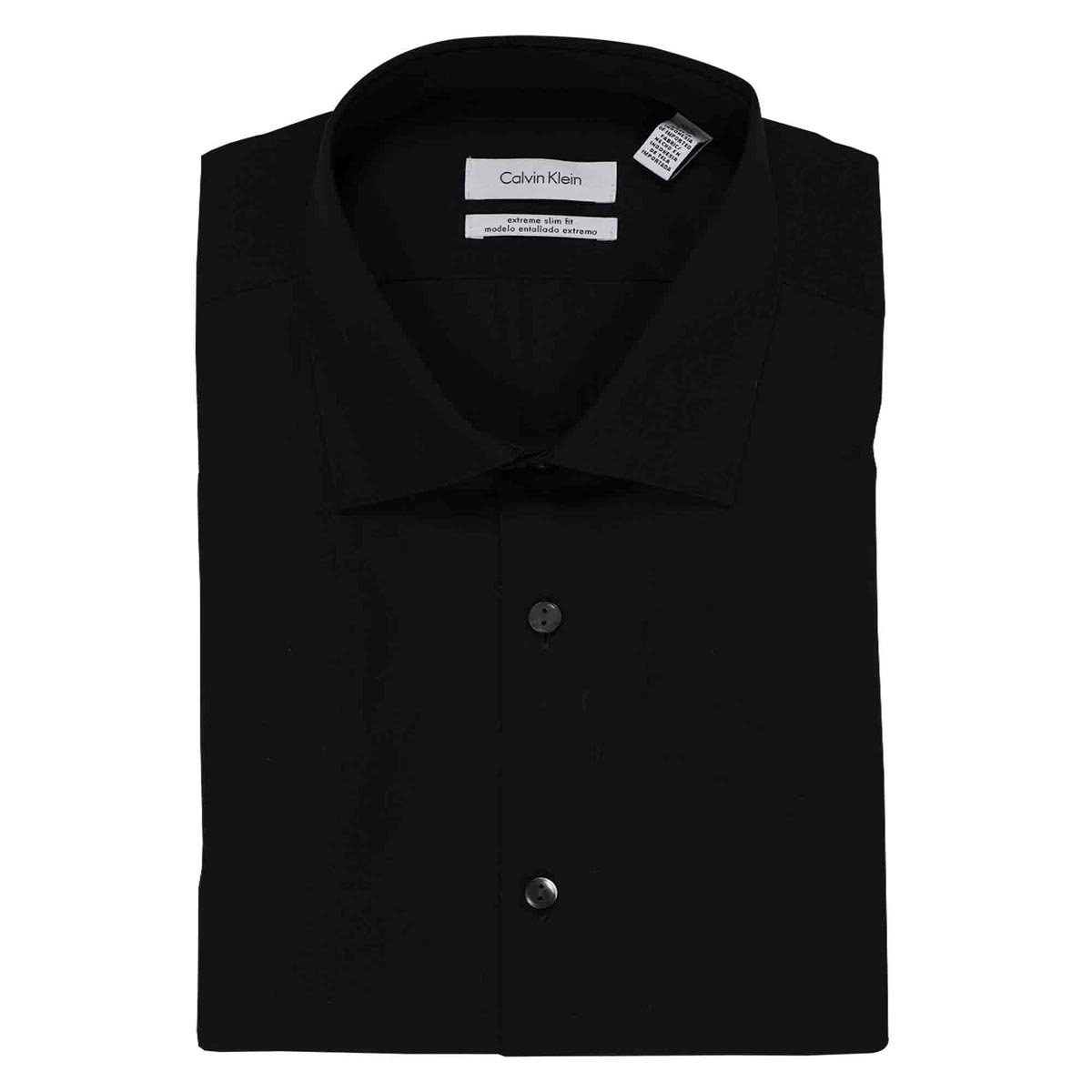Camisa de Vestir Calvin Klein Color Negro