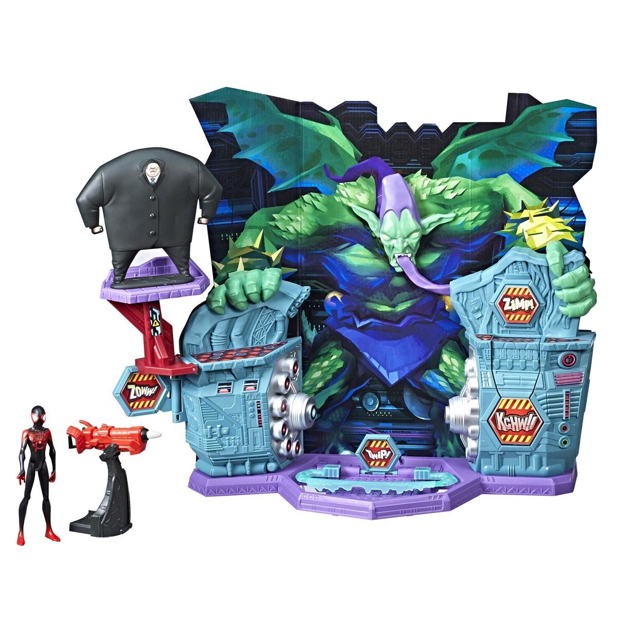 Marvel Playset Súper Colisionador Spider-Man Hasbro