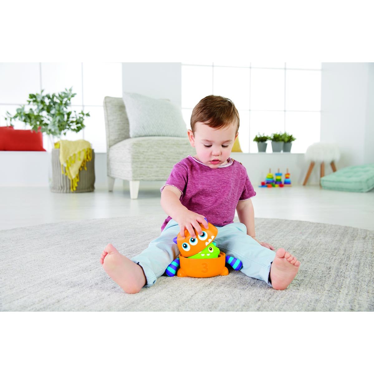 Fisher Price Monstruos Apilables Mattel