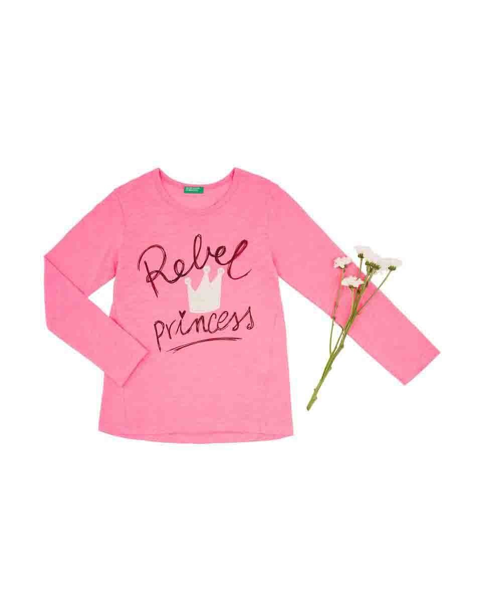 Playera Color Rosa Benetton