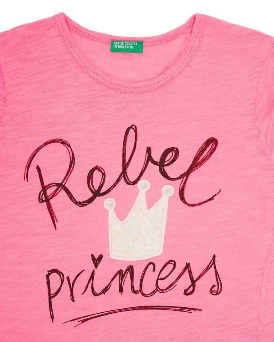 Playera Color Rosa Benetton