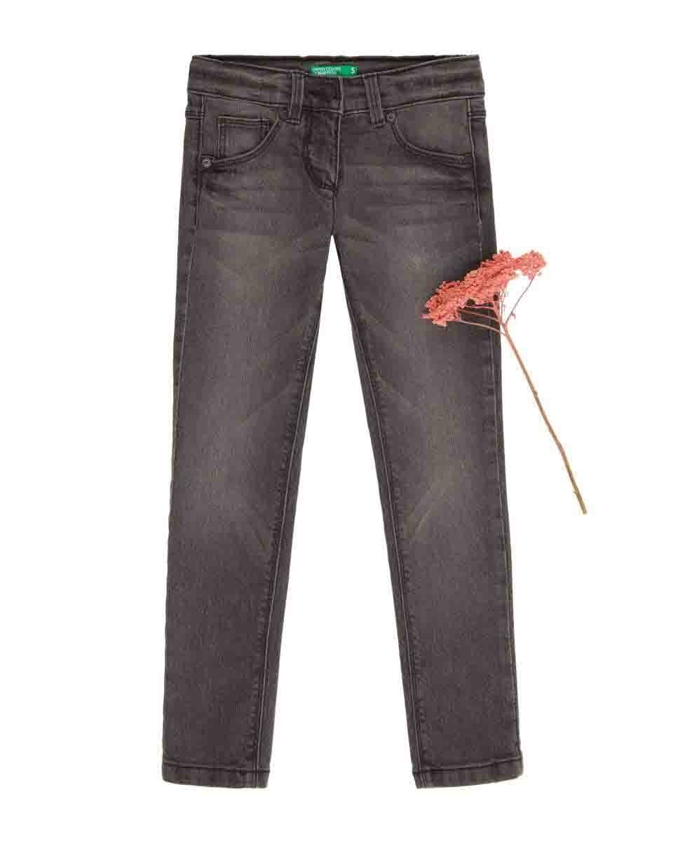 Jeans Color Negro Benetton