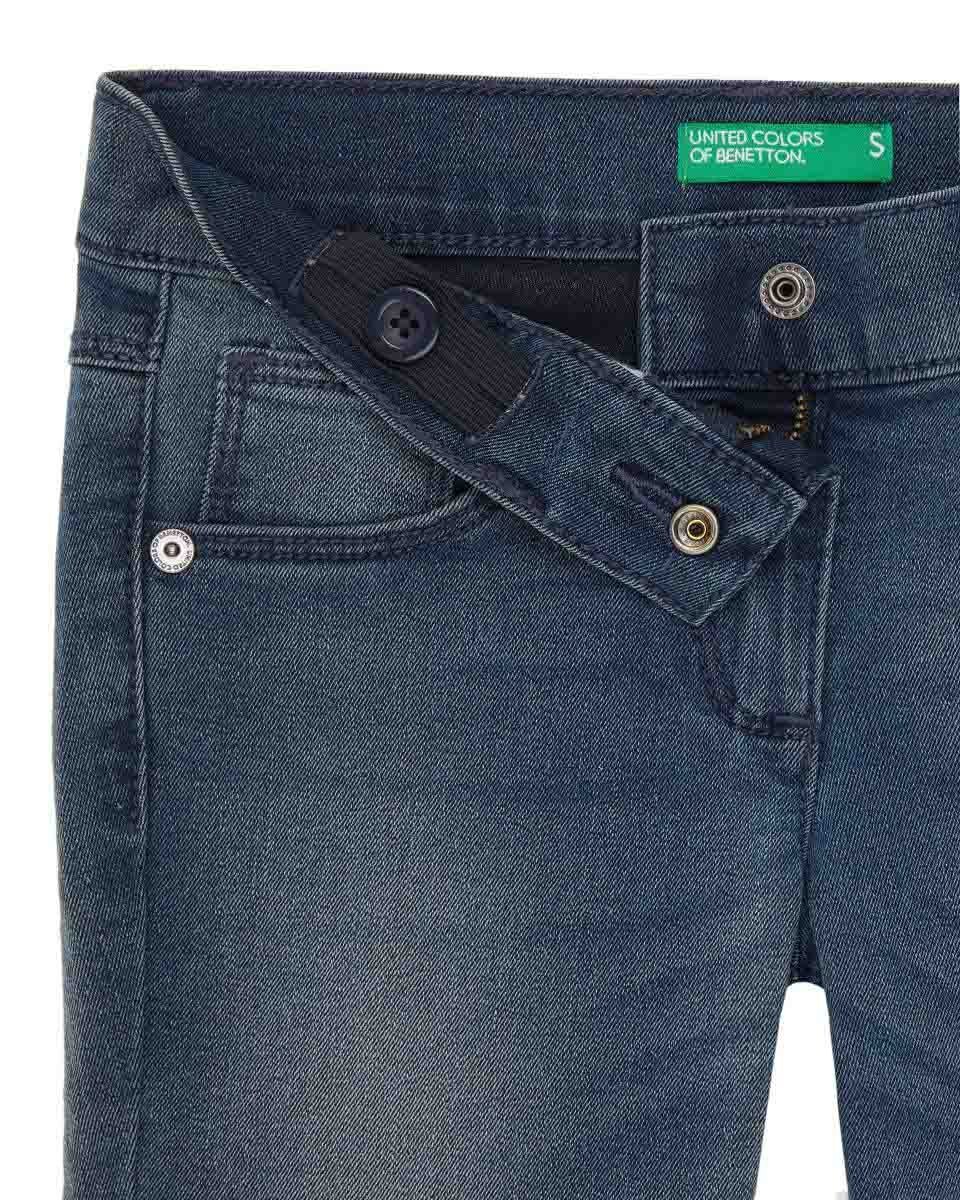 Jeans Color Azul Benetton