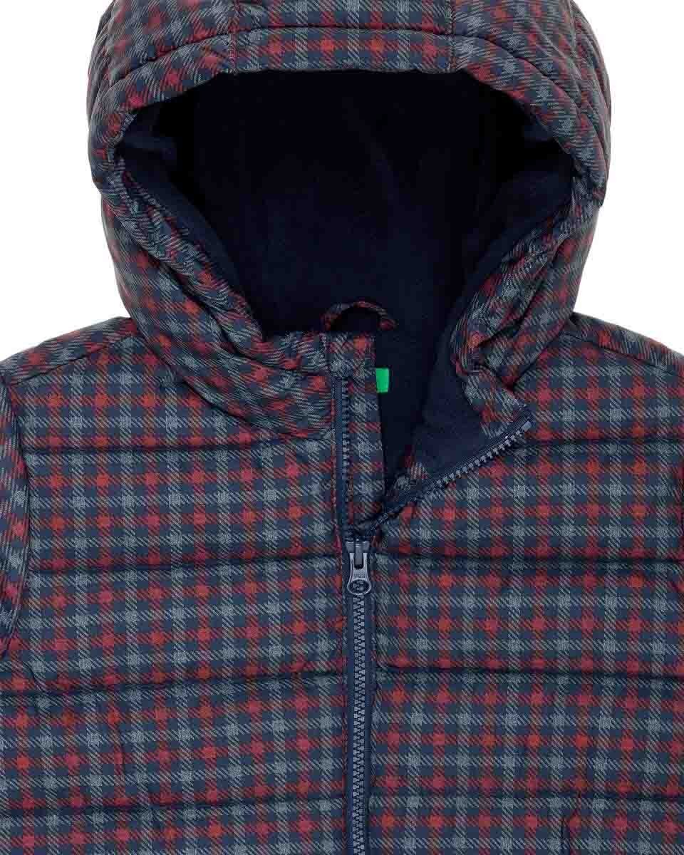 Chamarra Color Rojo Obscuro Benetton