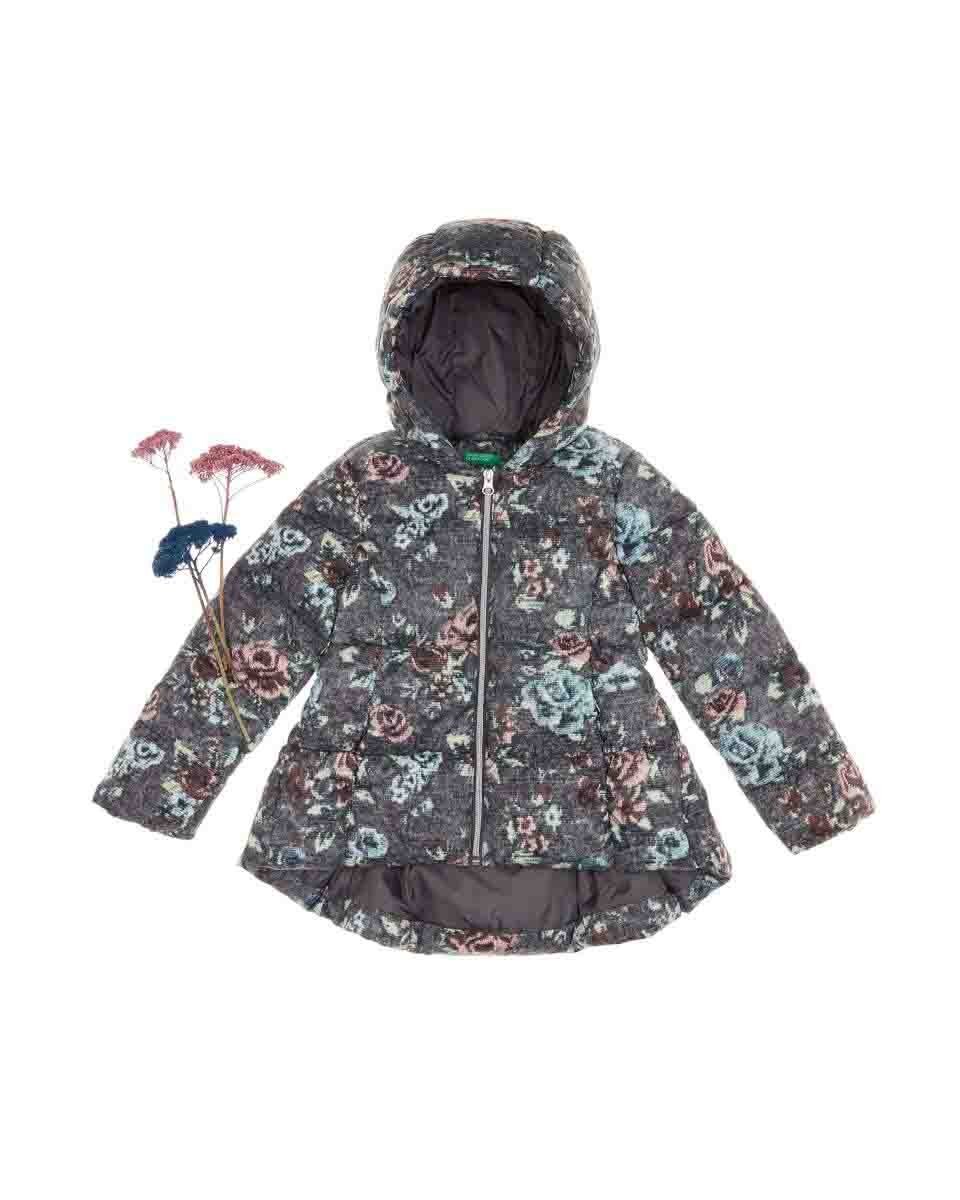 Chamarra Color Gris Benetton