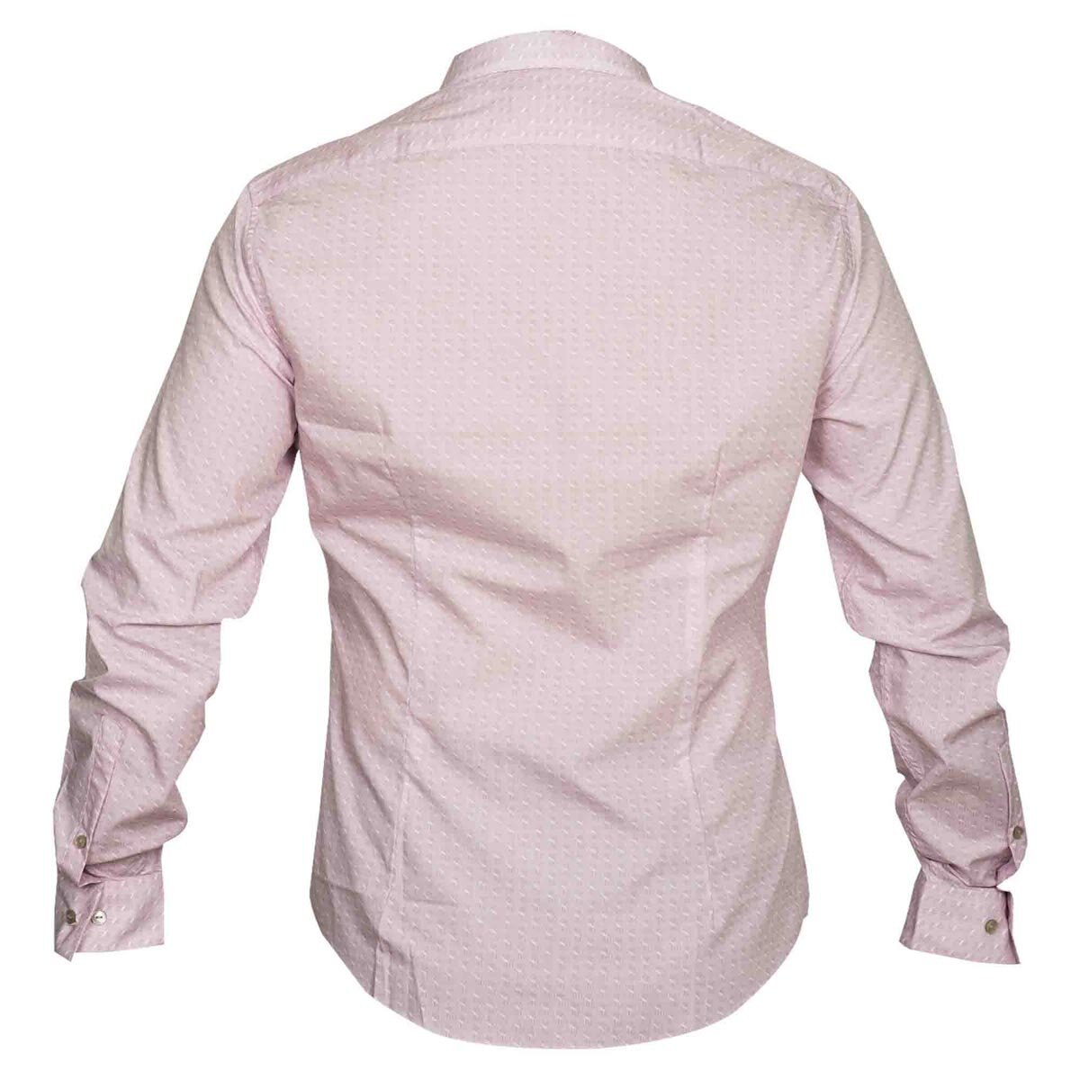Camisa de Vestir Calvin Klein Color Rosa Combinado