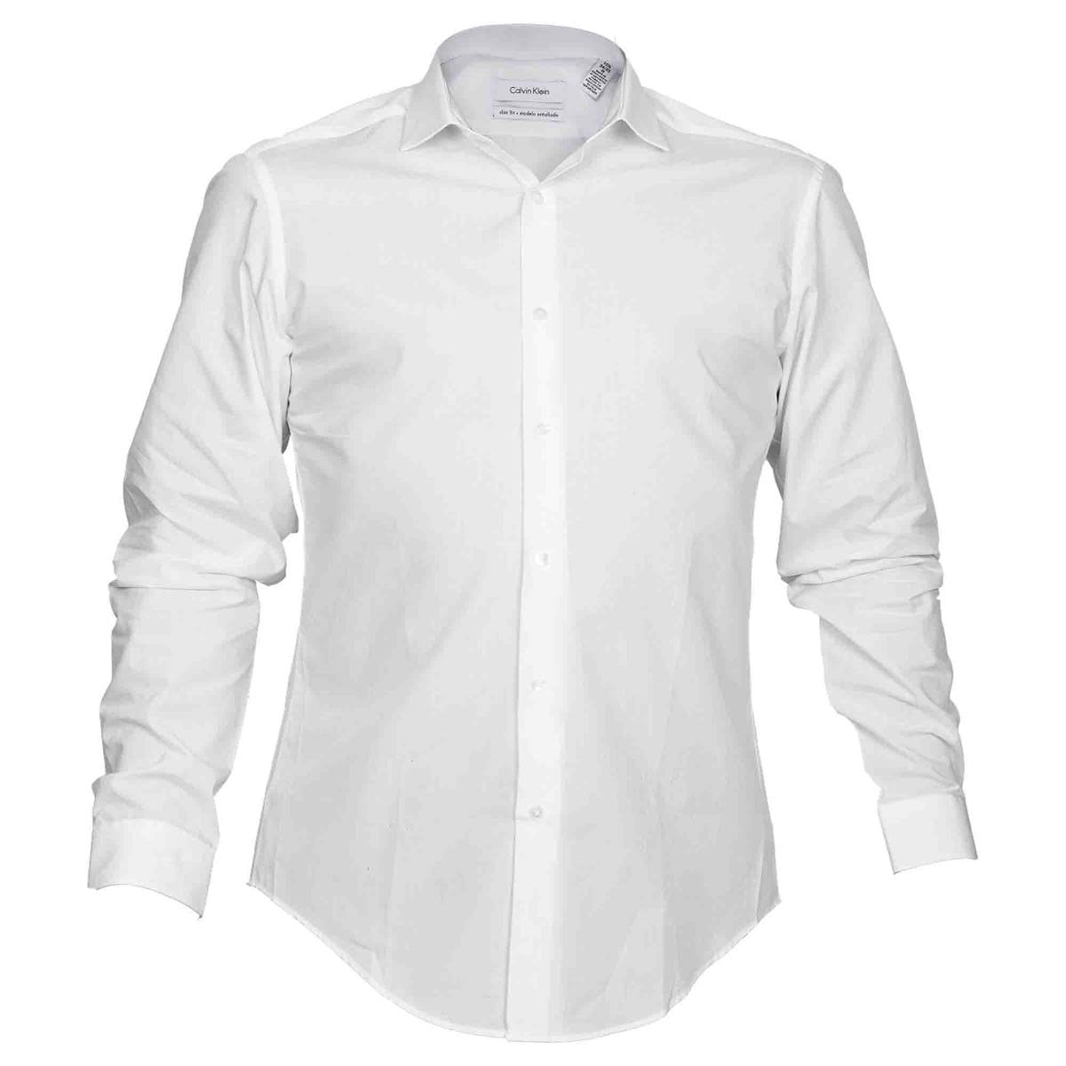 Camisa de Vestir Calvin Klein Color Blanco