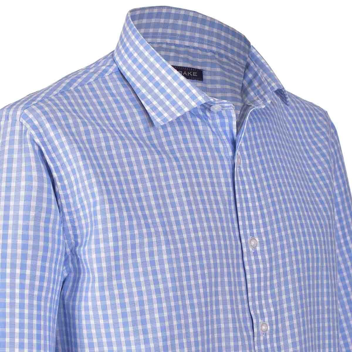 Camisa de Vestir Azul Shake & Bake