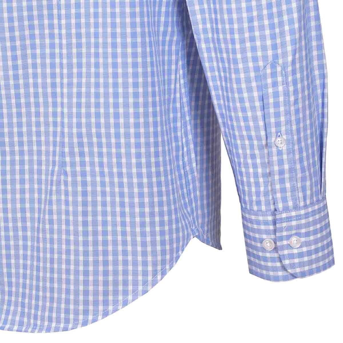 Camisa de Vestir Azul Shake & Bake