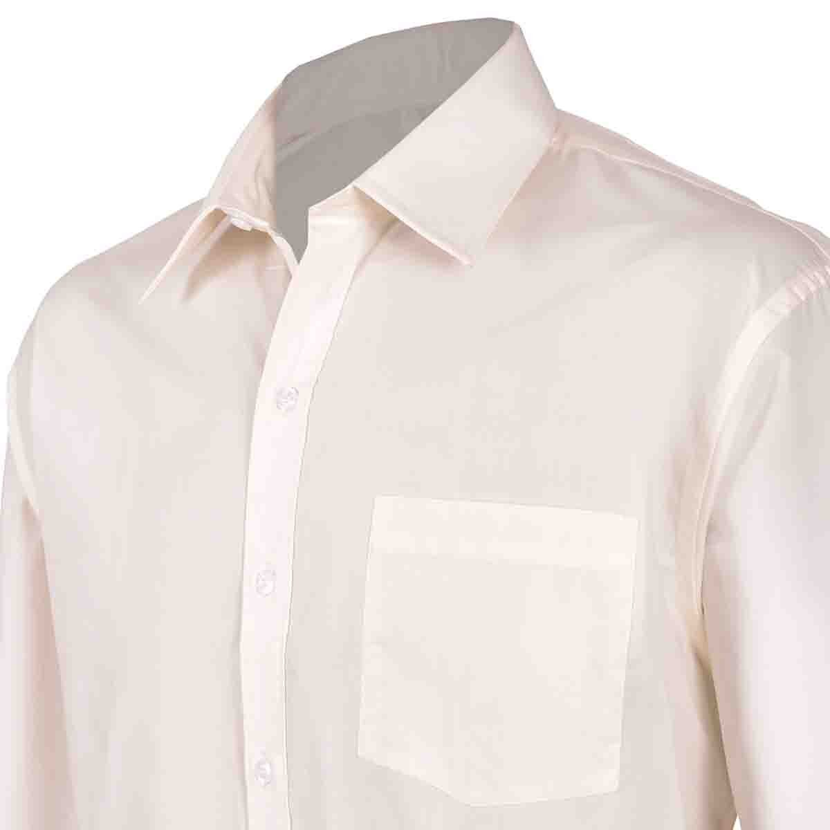 Camisa de Vestir Beige Shake & Bake