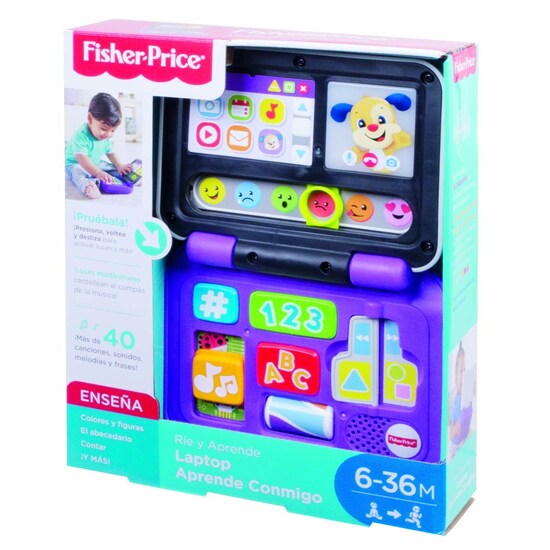 Fisher Price Laptop Aprende Conmigo Mattel