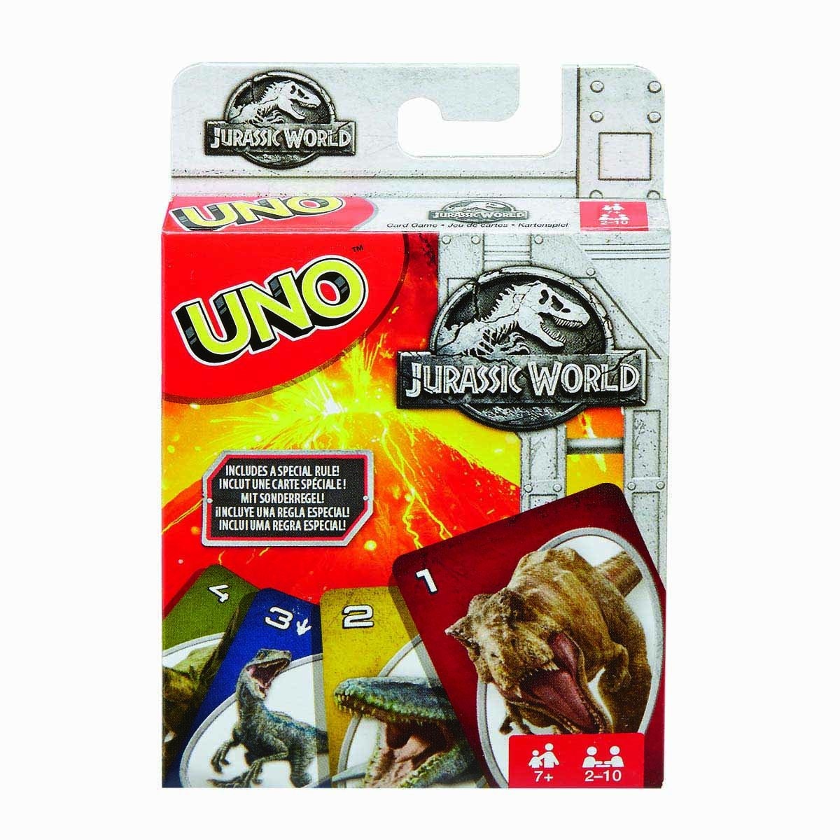 Uno Cartas Jurassic World Mattel