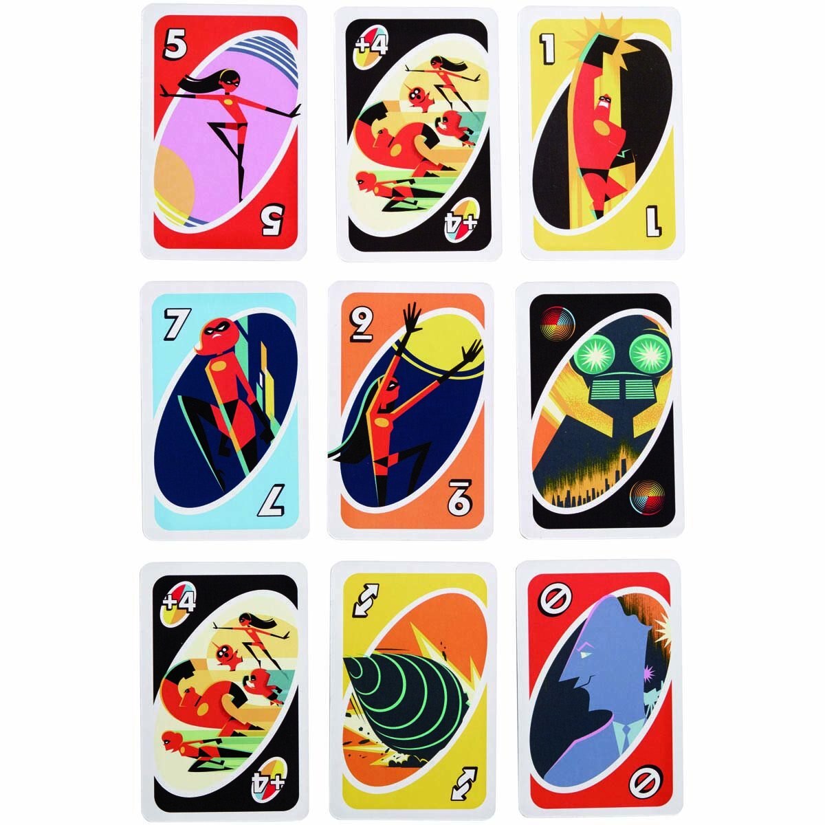 Juego uno los Increíbles 2 de Mattel
