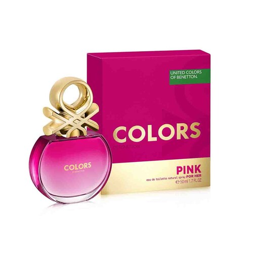 Fragancia Dama Benetton Colors Pink Edt 80Ml