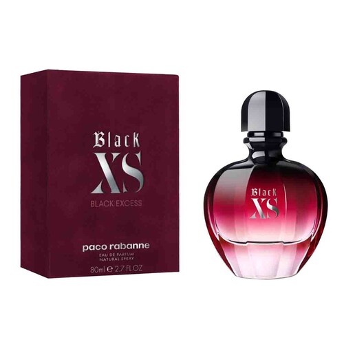 Eau de Toilette Paco Rabanne Black Xs 80 Ml para Mujer