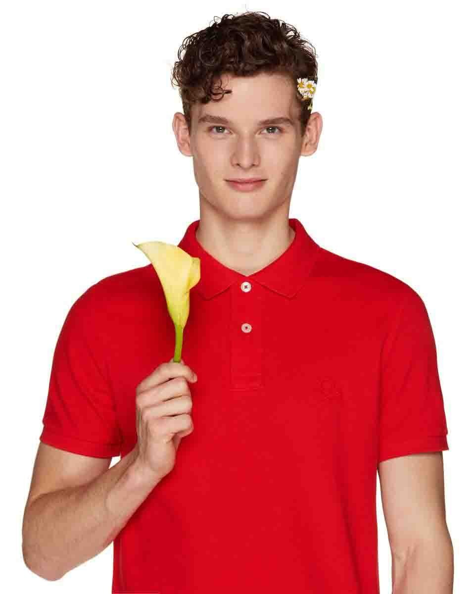 Playera Color Rojo Benetton