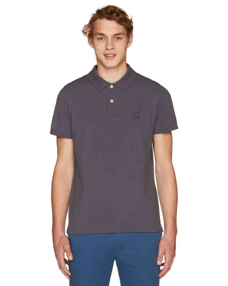 Playera Color Gris Benetton