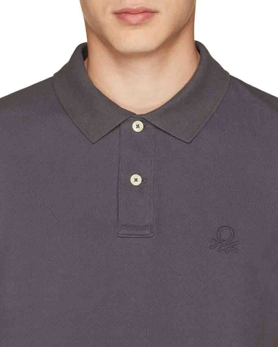 Playera Color Gris Benetton