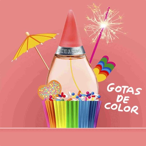 Fragancia para Dama Agatha Ruiz de la Prada Gotas de Color Edt 100Ml