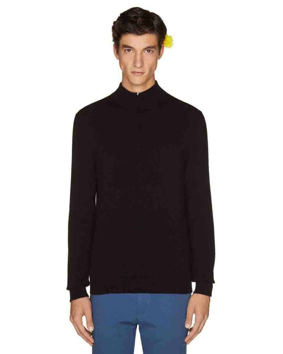 Suéter Color Negro Benetton