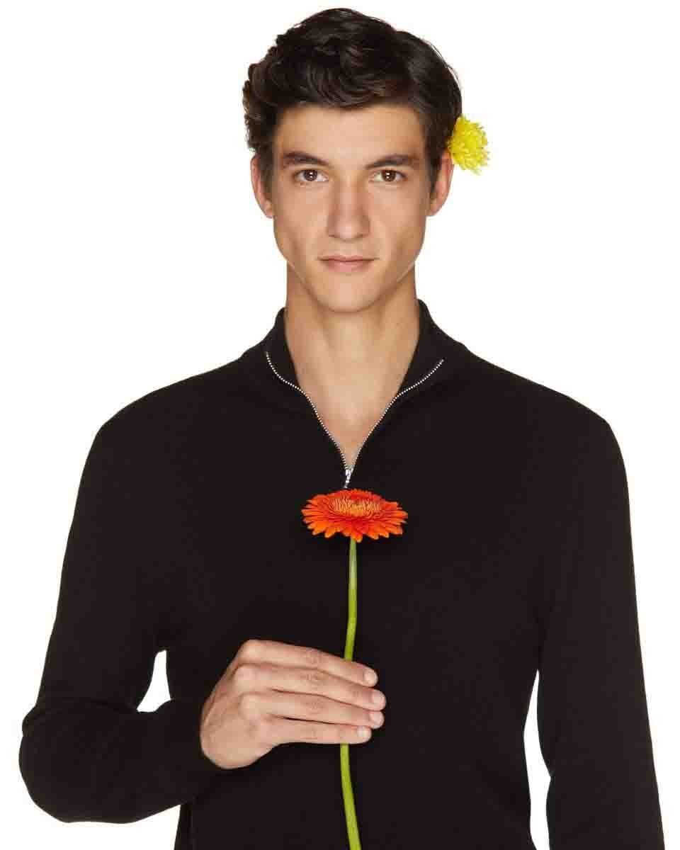 Suéter Color Negro Benetton