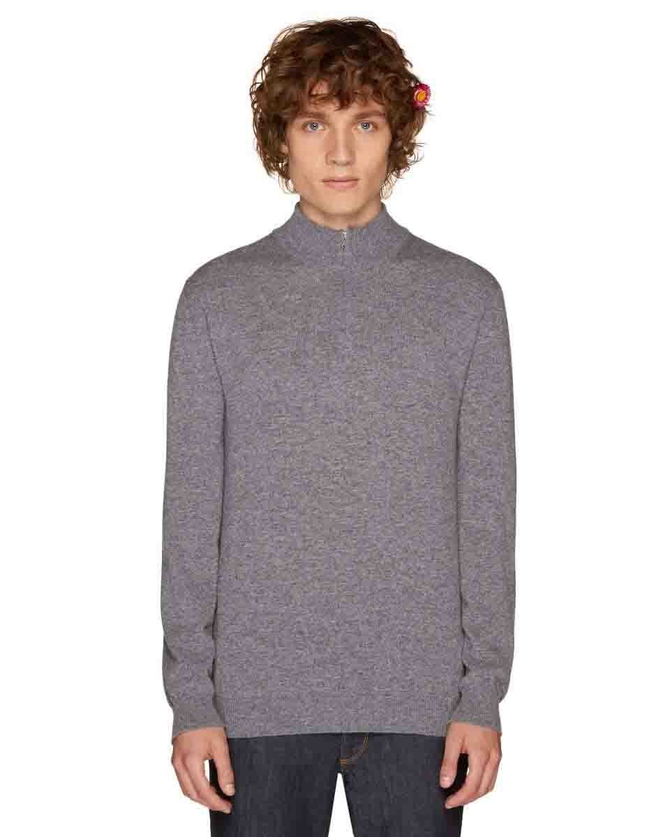Suéter Color Gris Obscuro Benetton