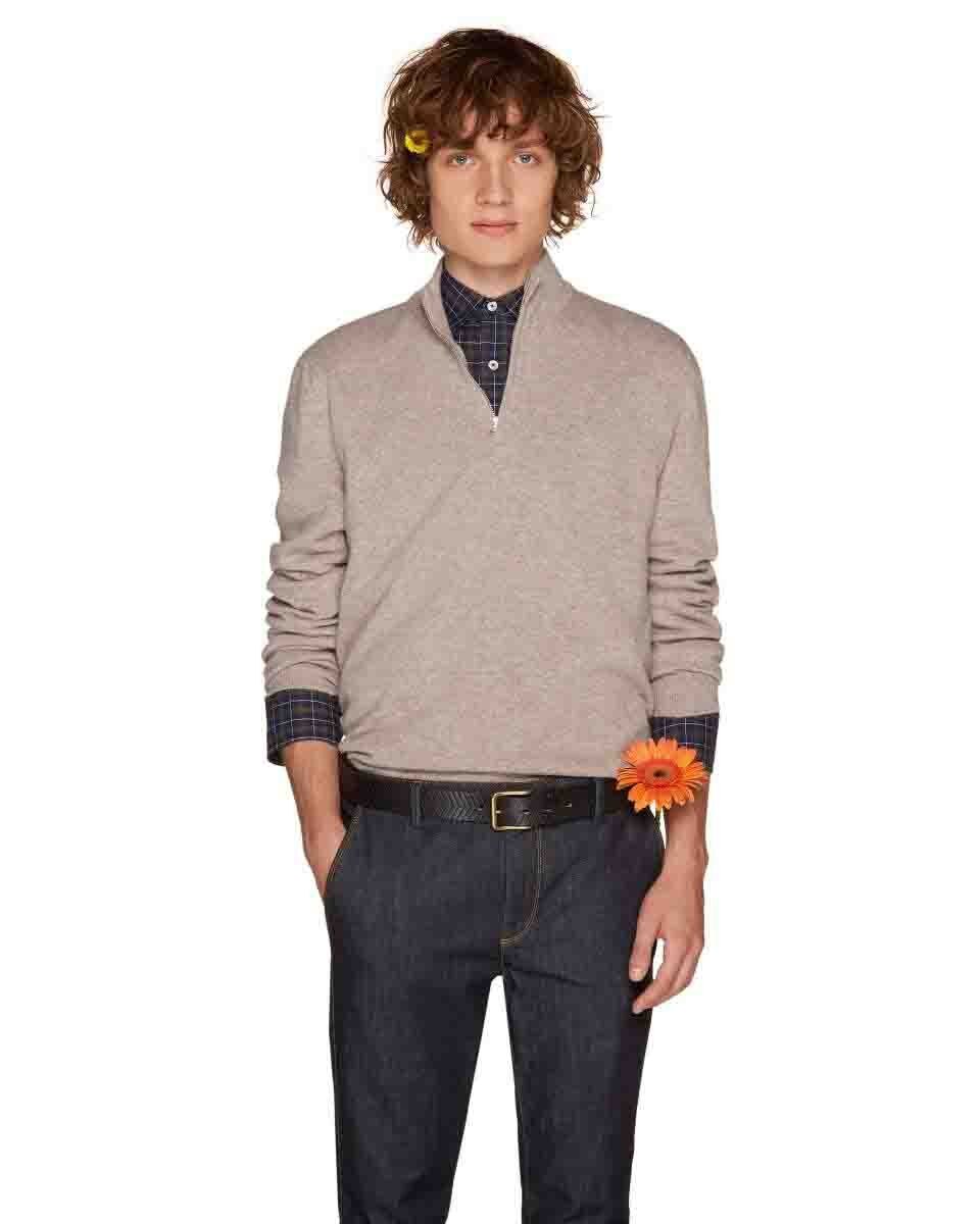 Suéter Color Beige Benetton