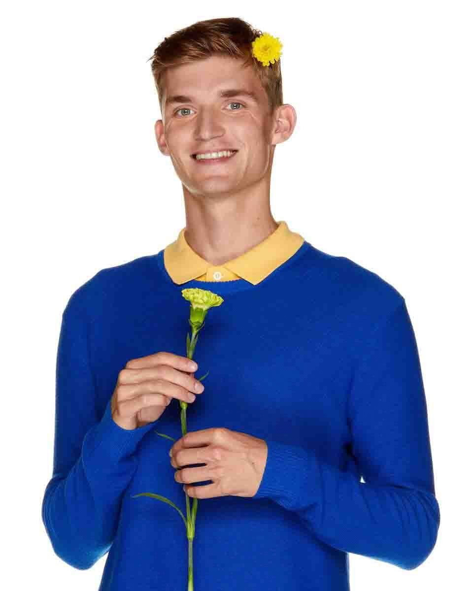 Suéter Color Azul Benetton