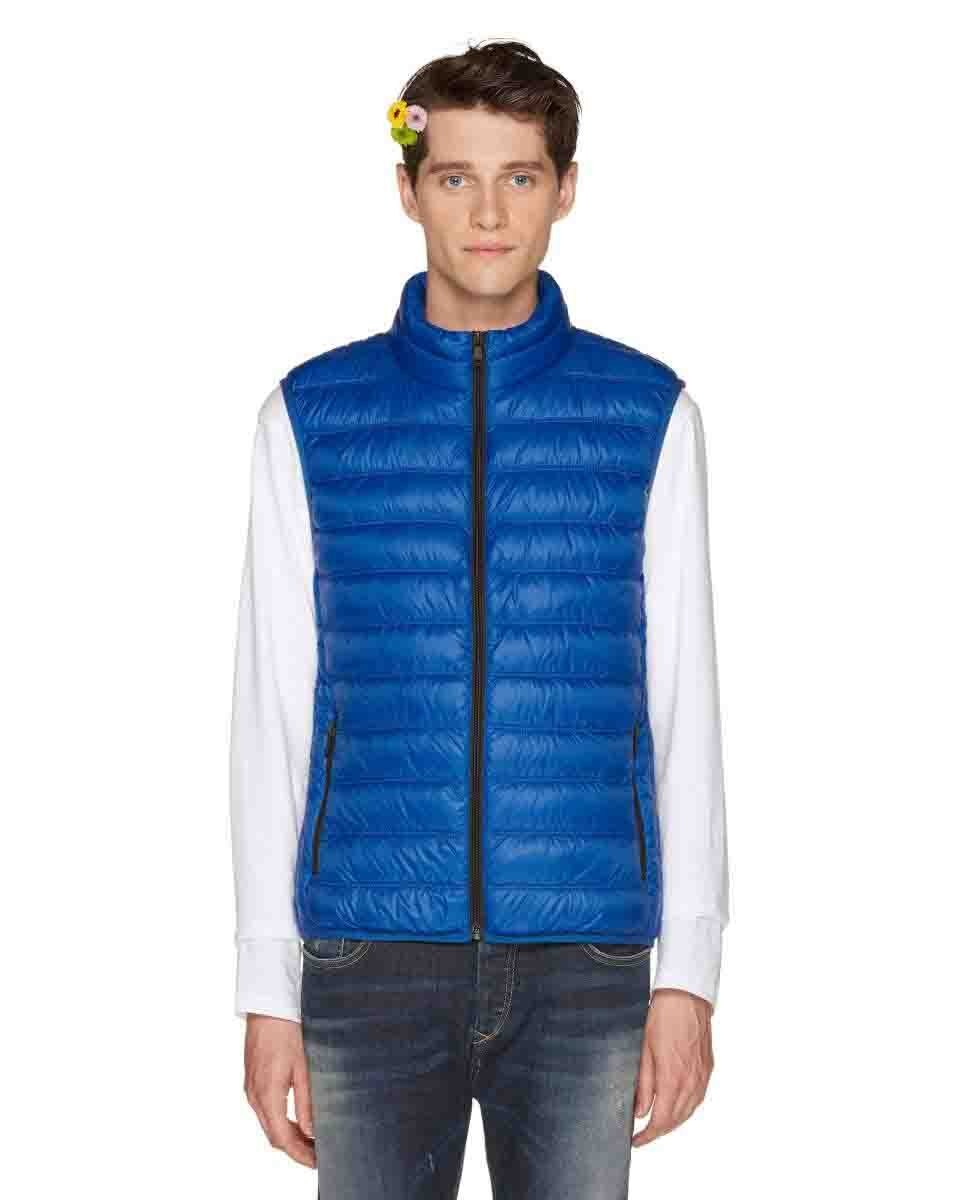 Chaleco Color Azul Medio Benetton