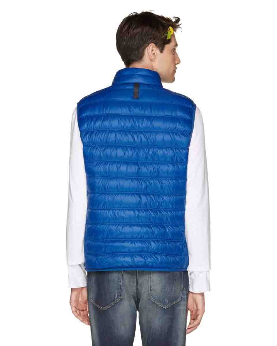 Chaleco Color Azul Medio Benetton