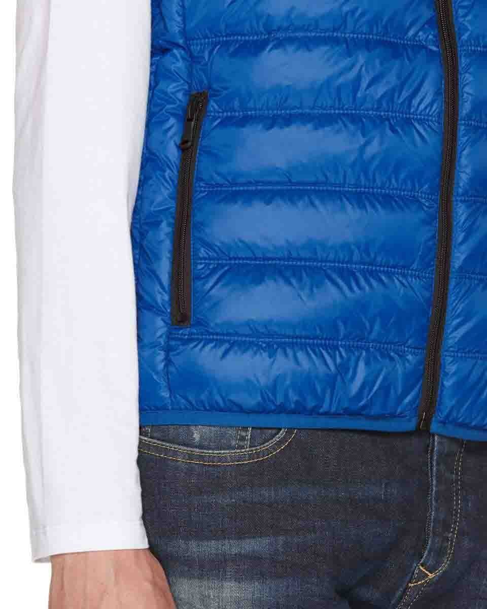 Chaleco Color Azul Medio Benetton