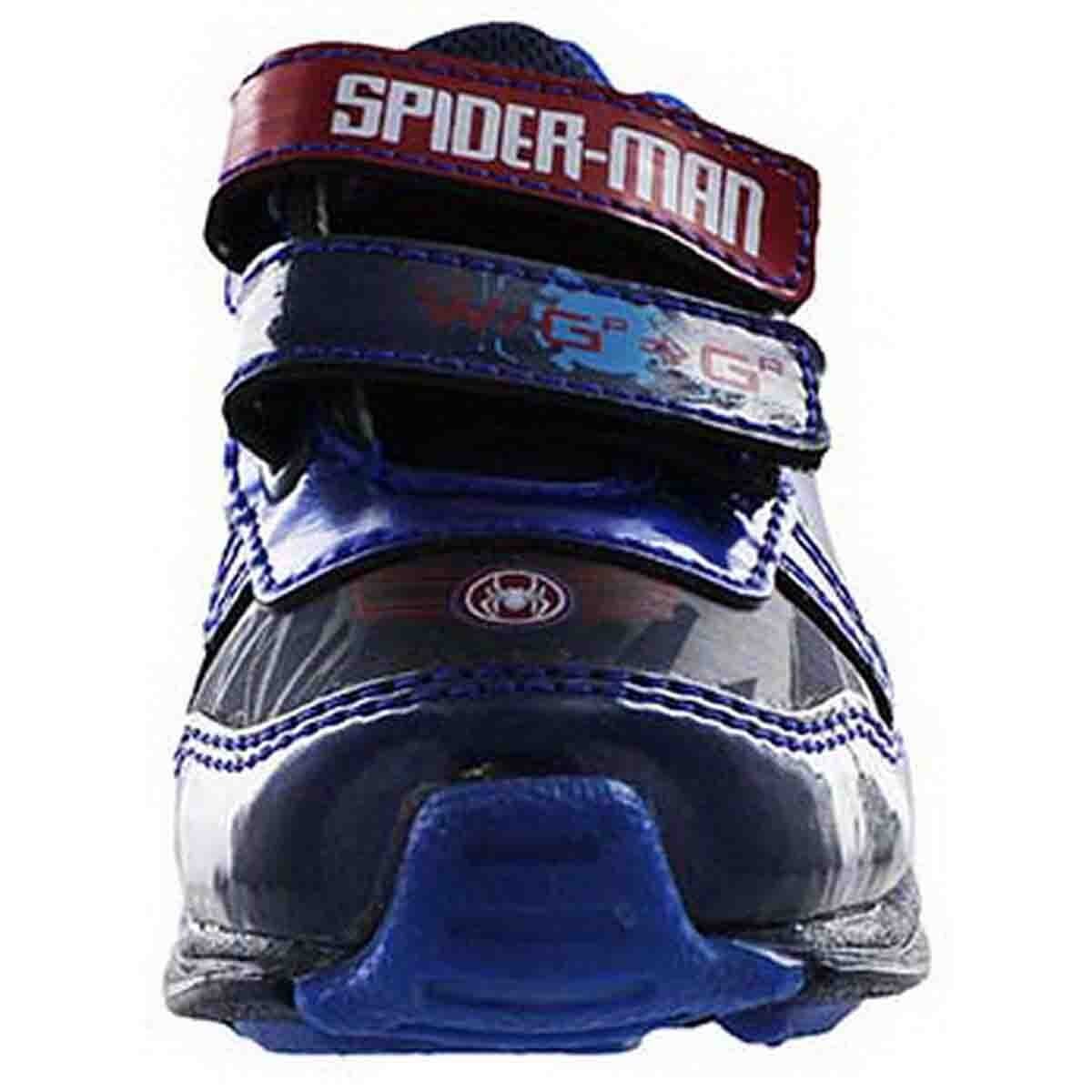 Tenis Montado Luces 13-16 Spiderman