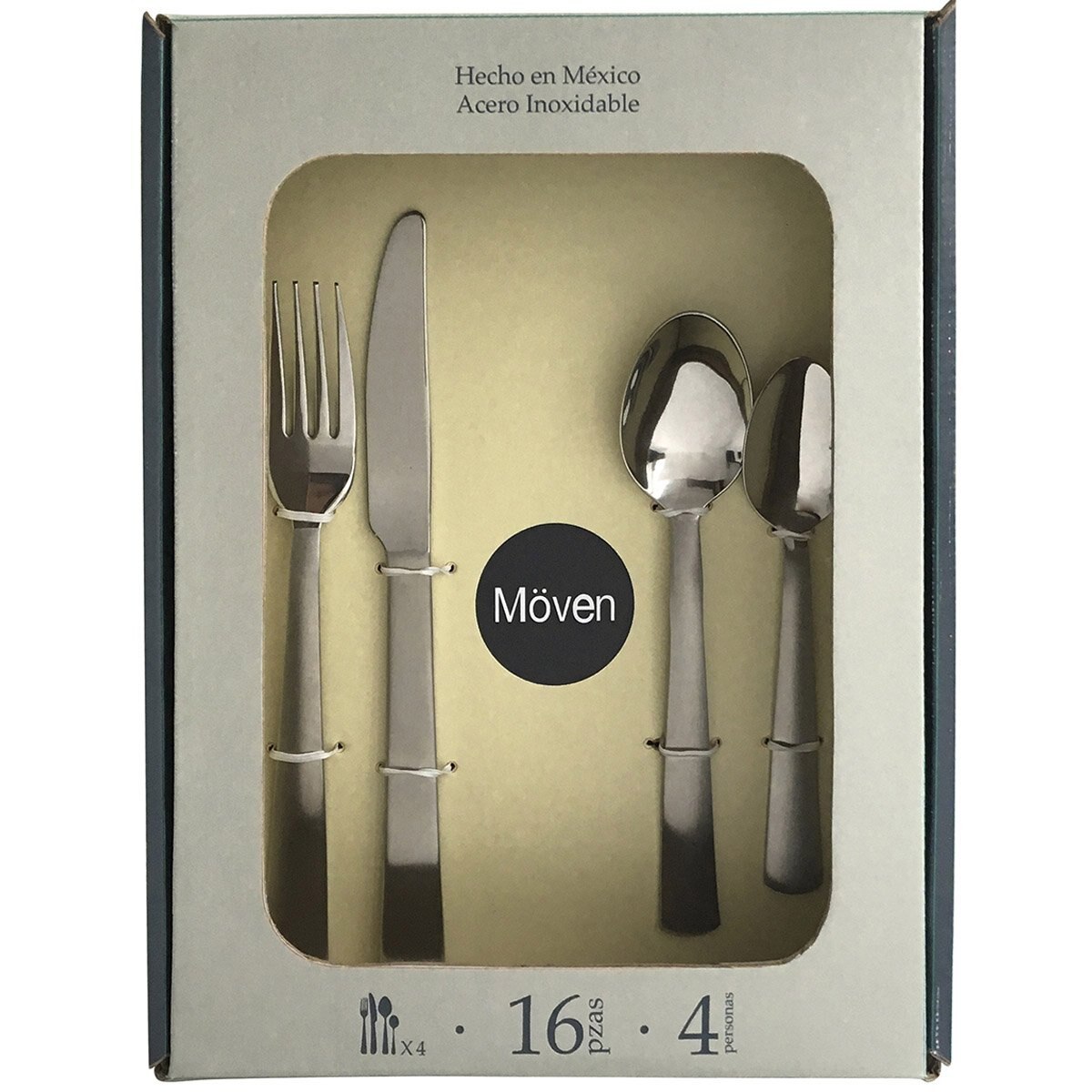 Juego de Cubiertos de 16 Piezas Satin America Möven