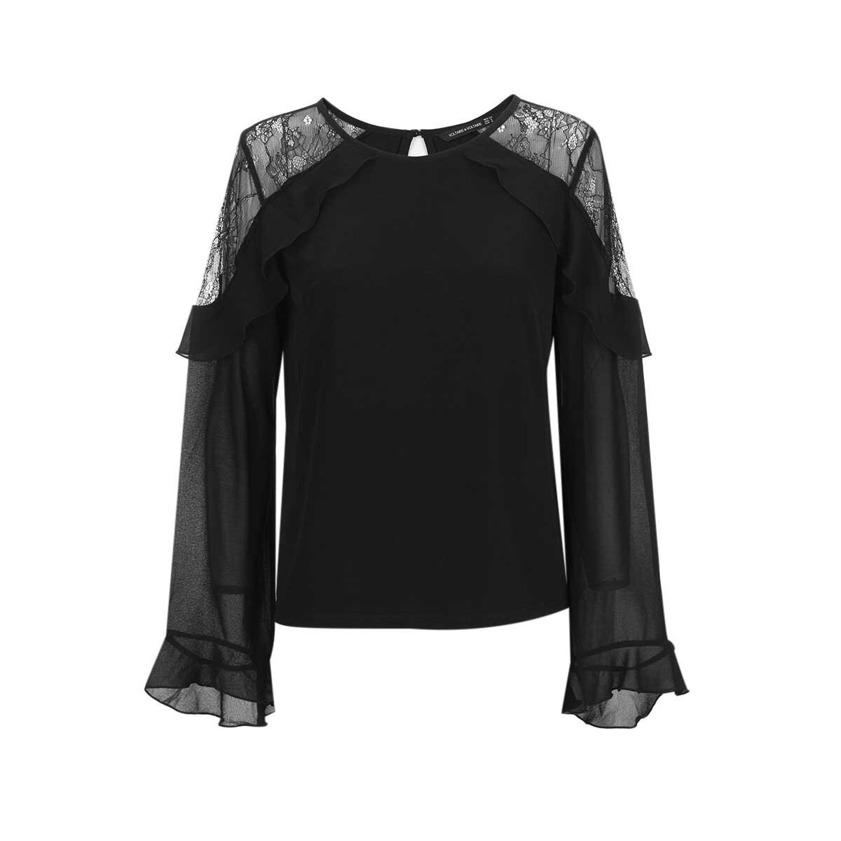 Blusa Encaje al Hombro Voltaire & Voltaire para Dama