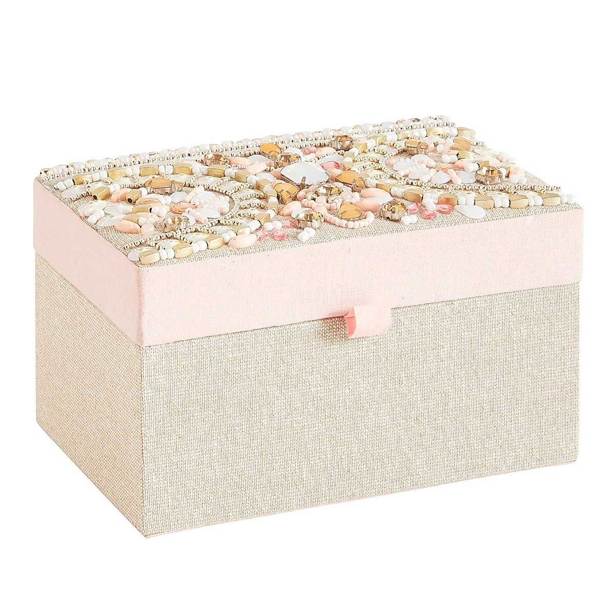 Caja Joyero Mini Beaded - Pier 1 Imports