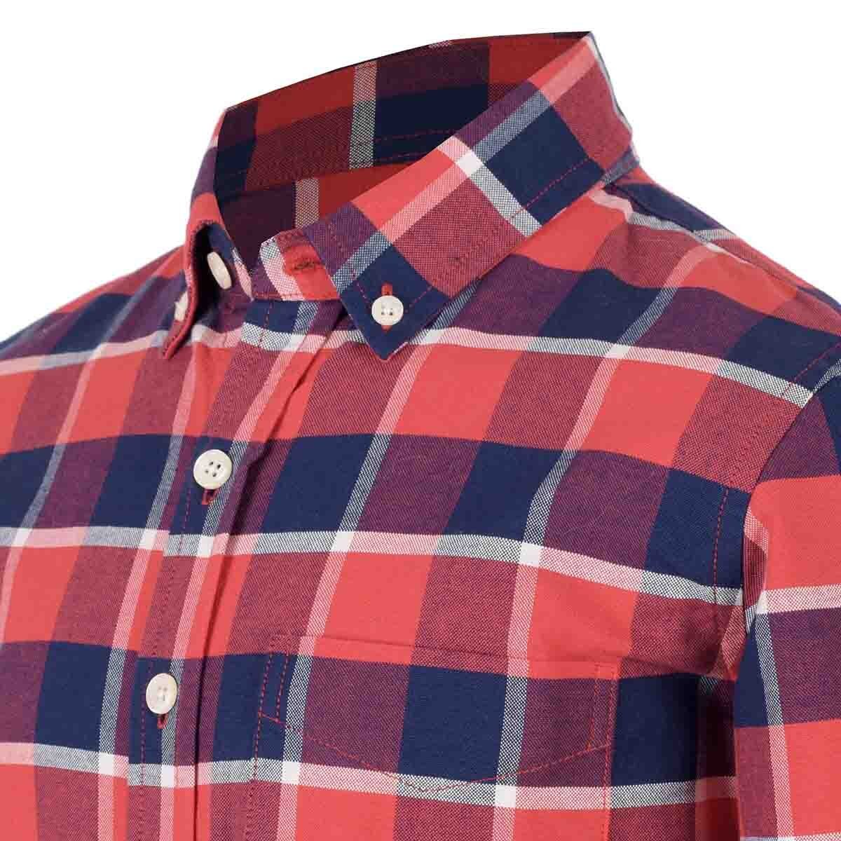 Camisa Manga Larga Cuadros Jeanious
