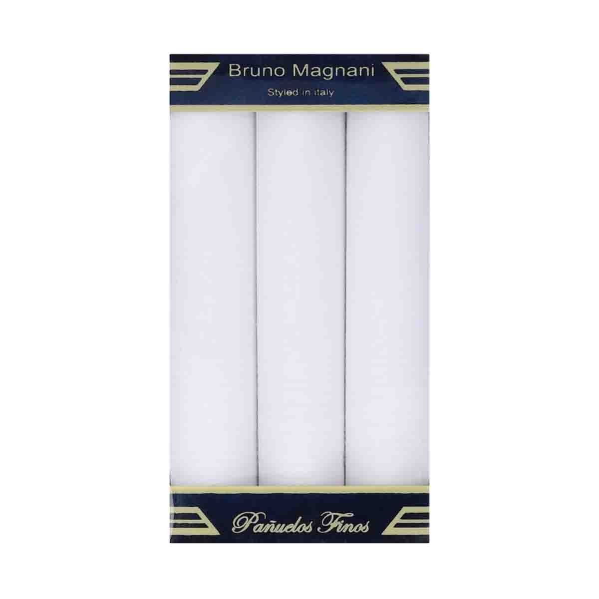 Pañuelo Color Blanco Bruno Magnani