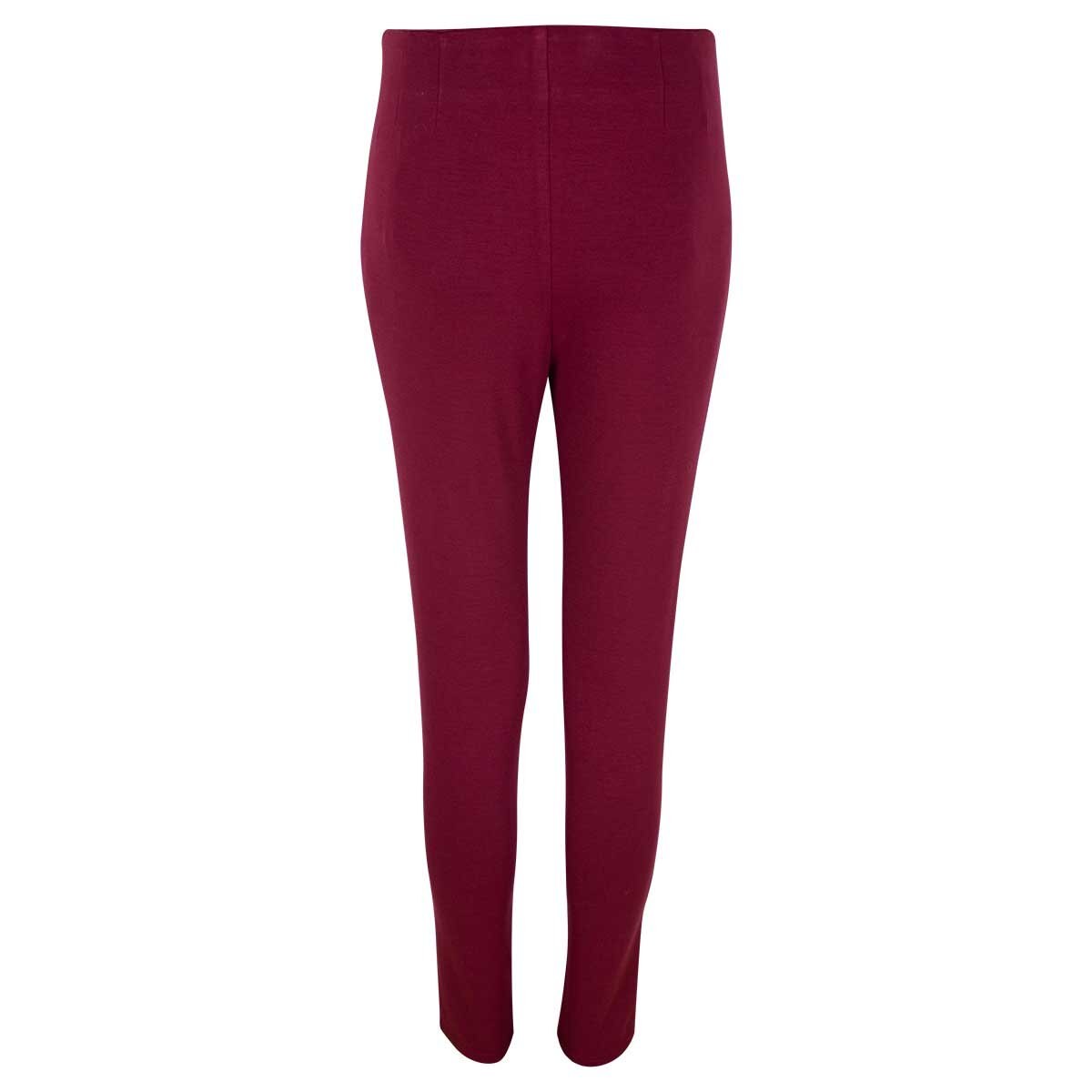 Leggins Rojo con Diseño Línea Lateral Basel