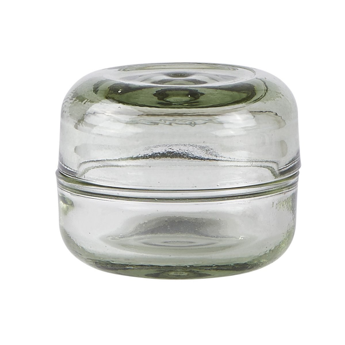 Cuenco con Tapa Vidrio Verde Home Nature