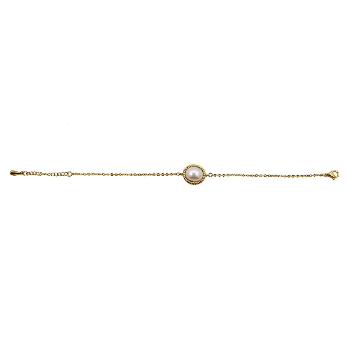 Pulsera Ajustable Oro Angelus