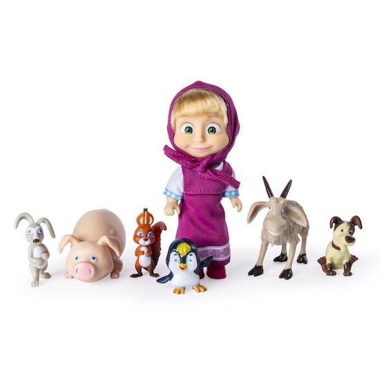 Masha Y el Oso Set de Masha con Amigos Spin Master