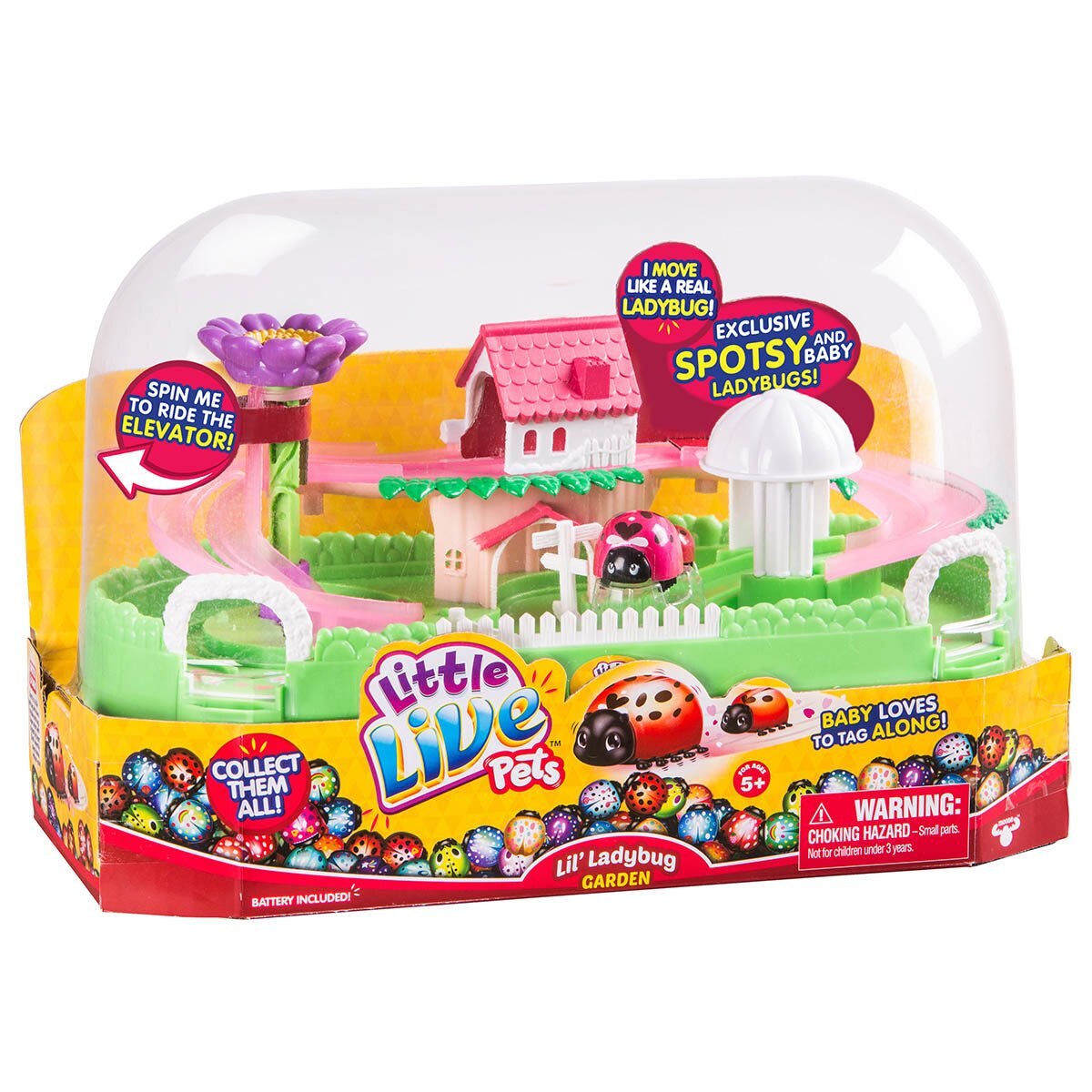 Little Live Pets Lady Bug Hp Toy Plus