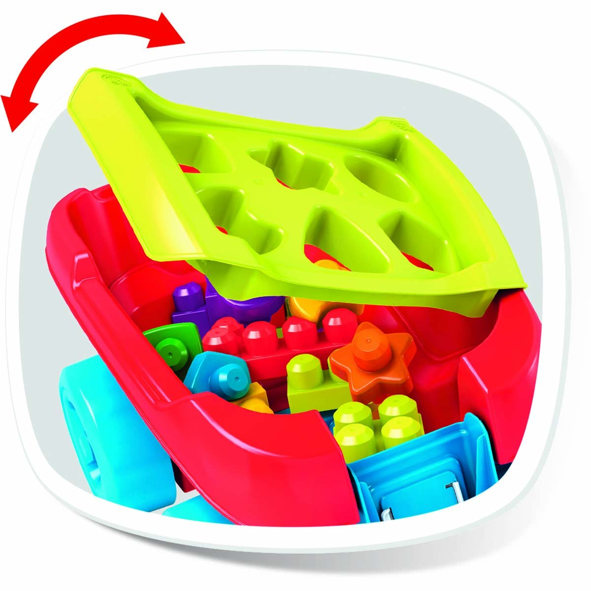 Megabloks Shape Wagon Classic Mattel