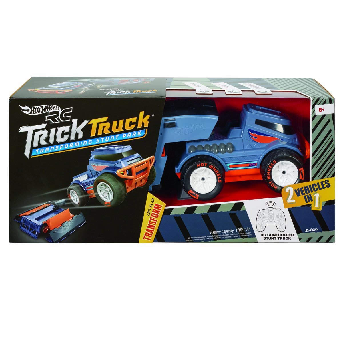 hot wheels rc stunt truck