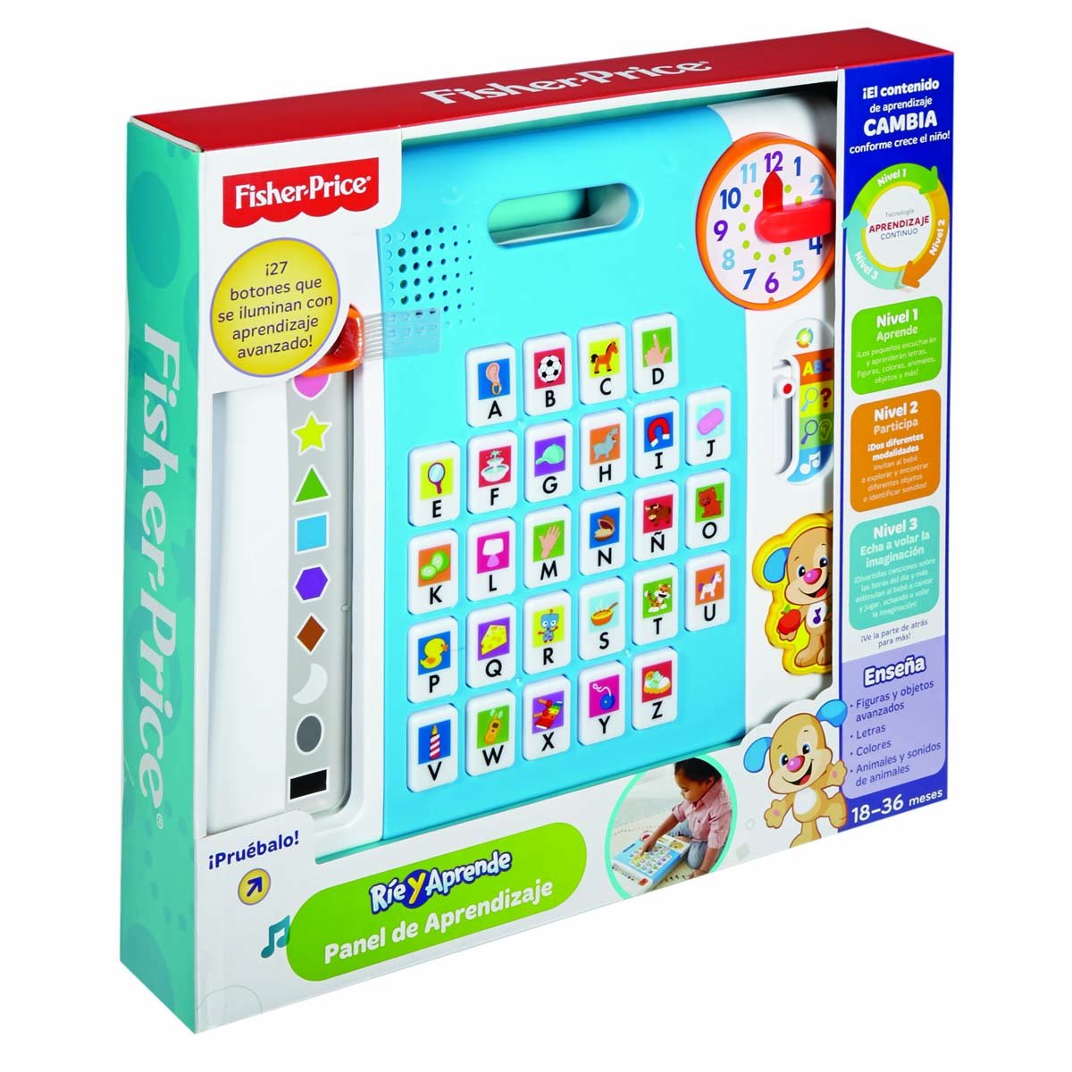 Fisher Price Ríe Y Aprende Panel de Aprendizaje Mattel