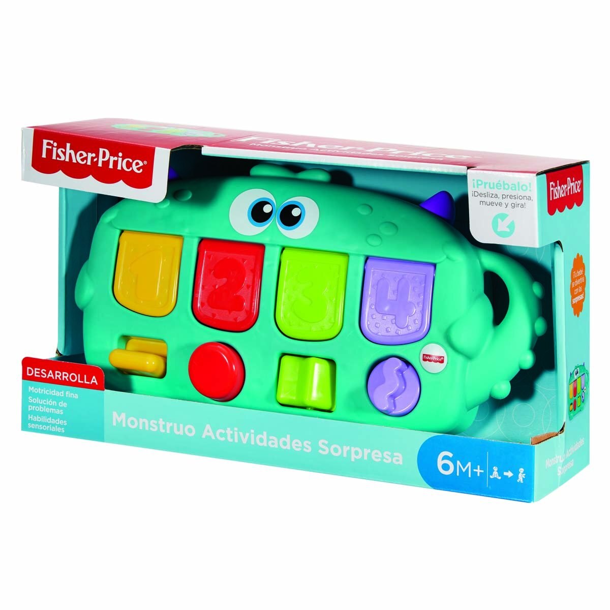 Fisher Price Monstruo Actividades Sorpresa Mattel